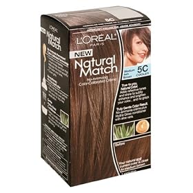 L'Oreal Natural Match Hair Color, 5C Medium Ash Brown