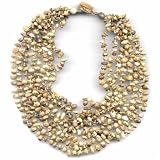 Barse 8-Strand Tumbled Picture Jasper Necklace
