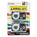 Casio XR-18WES 18mm Labelling Tape (Black on White)