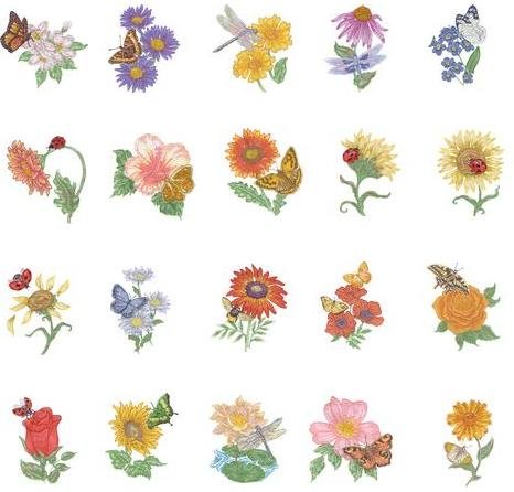 Brother PES Embroidery Machine & PETALS