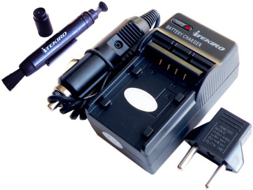 iTEKIRO AC Wall DC Car Battery Charger Kit for Sanyo VPC-X1200R VPC-X1220 VPC-X1250 VPC-X1400 VPC-X1420 + iTEKIRO Lens Cleaning Pen Reviews