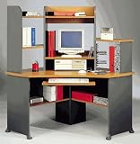 Gautier Furniture Jazz Corner Computer Desk Set