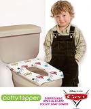 Neat Solutions 10-count Cars Potty Topper Disposable Stick-in-Place Toilet Seat Covers