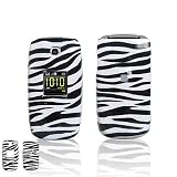 Samsung R430 Cell Phone Zebra Design Protective Case Faceplate Cover