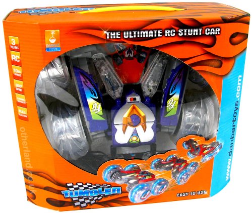 Childrens Toyshop  Toys : Radio Controlled Tumbler Stunt Car