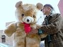 LIFESIZE 42" TEDDY BEAR * SOFT FUR LOOKS LIKE MINK * HUGE SOFT STUFFED JUMBO BIG PLUSH - COLOR: MINK - AMERICAN MADE IN THE USA AMERICA - GREAT FOR VALENTINES DAY or ANY DAY
