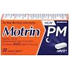 Motrin IB Motrin PM, 80 Coated Caplets, Package