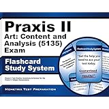 praxis ii art content and analysis 5135 exam flashcard study system praxis ii test practice questions  review