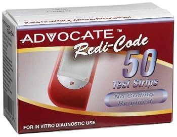 Diastar ADVOCATE Test Strips Box of 50