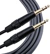 Mogami Gold TRS-TRS 03 Balanced Quad Patch Cable 3 feet