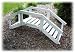 Prairie Leisure&reg; Decorative Garden Bridge with Post and Rails