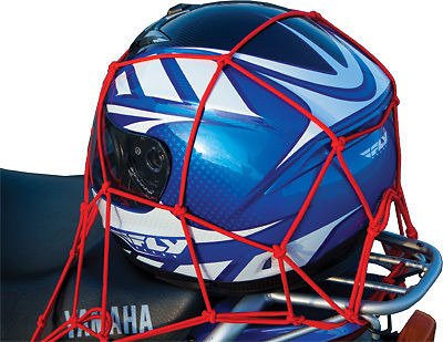 Red Bungee Mesh Stretches ATV Helmet Motorcycle Fitting Web Iron Hooks Heavy-duty Cargo Packing Net For Yamaha FJ1200 nur ohne ABS alle