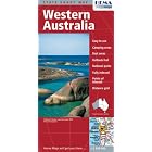 State Handy Map, Western Australia: Easy to Use, Camping Areas, Rest Areas, Outback Fuel, National... by Hema Maps