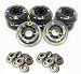TRUE SPORT Inline Skate Wheels 70mm 82a WITH BEARINGS