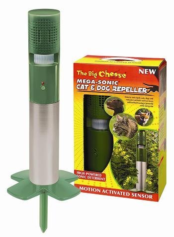 Mega-Sonic Cat, Dog & Fox Repeller [Latest Model]- Motion activated sensor