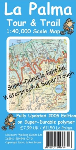 City Travel Guides Discounted  Books : La Palma Super-durable Tour and Trail Map