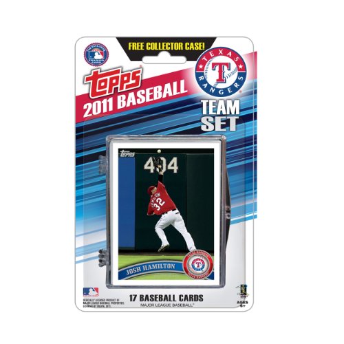 MLB Texas Rangers 2011 Topps Team Sets