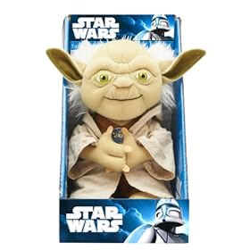 Star Wars 9" Talking Yoda plush in gift box