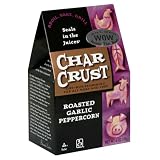 Char Crust Dry Rub Mix, Roasted Garlic Peppercorn, 4-Ounce Boxes (Pack of 6)
