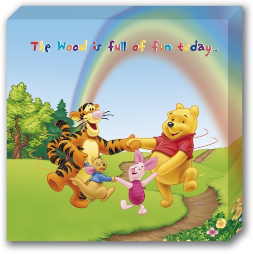 GB eye Ltd, Winnie the Pooh, Fun Day, Kids Canvas (30x30cm)