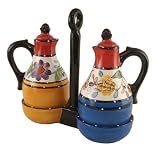 OIL & VINGAR CRUET SET TUSCANY DECOR