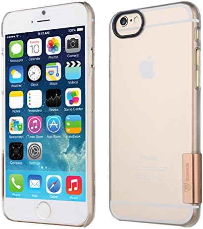 iPhone 6 Case, Baseus® Case *NEW* [Sky Series ] Snap-on TPU Protective Case Ultra Slim Light & Clear Case Cover for iPhone 6 4.7" - Retail Packaging -Rose Gold JC021