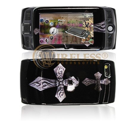 Sidekick LX 2009 Cell Phone Cross Design Protective Case Faceplate Cover + Free LiveMyLife Wristband