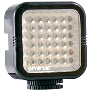 Polaroid Studio Series Rechargeable 36 LED Light Bar For Camcorders, Digital Cameras & SLR's