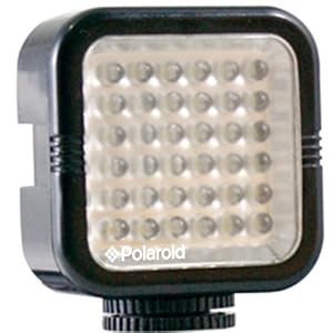 Polaroid Studio Series Rechargeable 36 Led Light Bar For Camcorders