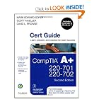 Click here to buy CompTIA A+ Cert Guide (220-701 and 220-702) (2nd Edition) by Mark Edward Soper.