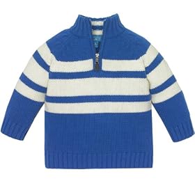 The Children's Place Boys Bold Stripe Half-zip Sweater Sizes 6m - 4t
