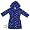 Blue Star Fleece Hooded Bath Robe for Boys