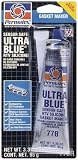 Permatex 81724-12PK Ultra Blue Multipurpose RTV Silicone Gasket Maker - 3.3 oz.,  Pack of 12