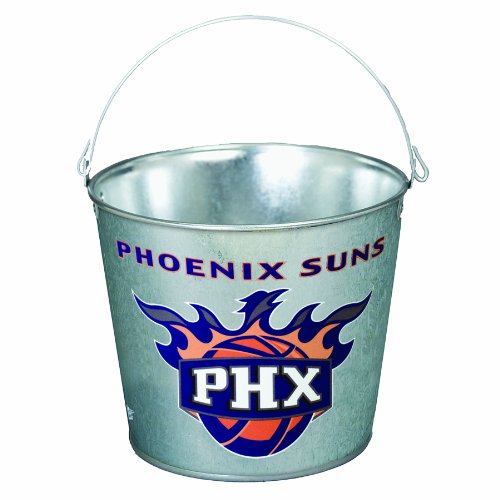 NBA Phoenix Suns 5 Quart Galvanized Pail