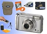 Fuji Finepix A800 Digital Camera Kit 1GB xD Picture Card + Reader + Case + Screen Guard + Mini Tripod  More!