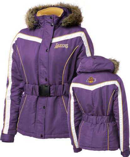 Los Angeles Lakers Women's Gameday Purple Full-Zip Heavyweight Parka