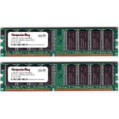 KOMPUTERBAY 2 GB (2 x 1 GB) DDR DIMM (184 PIN) 400 MHz PC3200 CL 3.0-DESKTOP-Speicher