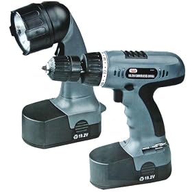 2-pc 19.2 Volt Cordless Combo Drill & Flashlight Kit