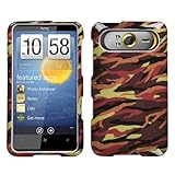 HTC HD7 Protector Case Snap-On Phone Cover - Camo/Desert