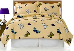 Kiva Full / Queen Size XL Comforter and 2 Pillow Shams