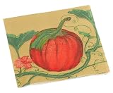 Caspari Pumpkin 2 Paper Cocktail Napkin Package