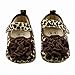 Urparcel Baby Girls Leopard Soft Sole Shoes Floral Oxford Flats Prewalker