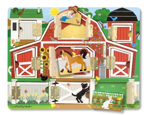 Melissa & Doug Magnetic Farm Hide & Seek