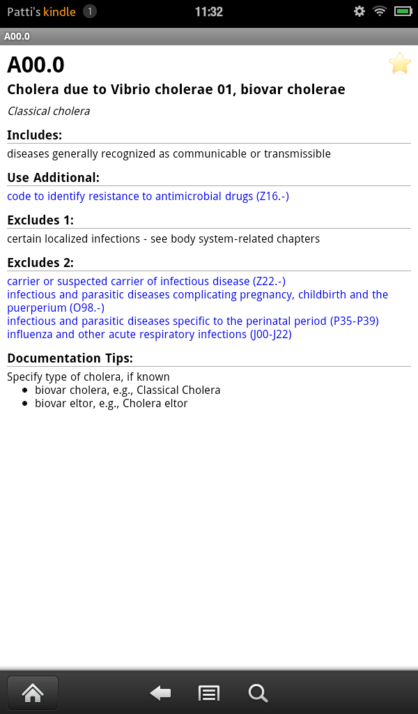 Amazon.com: ICD-10 Virtual Code Book: Appstore for Android