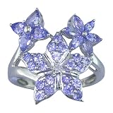 1.75 Ct. Tanzanite Ring In Sterling Silver