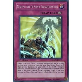  Yu-Gi-Oh! - Ninjitsu Art of Super-Transformation (ORCS-EN075) - Order of Chaos - Unlimited Edition - Super Rare