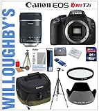 Canon EOS Rebel T2i 18 MP CMOS APS-C Digital SLR Camera with Canon EF-S 18- ....