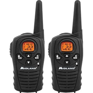 Midland XT20 - 22-Channel GMRS Radio (2 Pack)