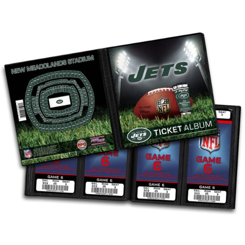 NFL New York Jets Ticket Album
