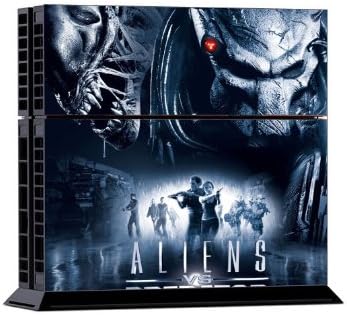 PS4 Designer Skin for Sony Playstation 4 Console System Plus Two(2) Decals For: PS4 Dualshock Controller - AVP